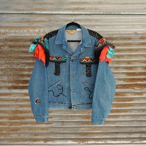Western Denim Jacket.